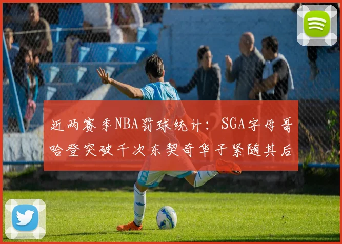 近两赛季NBA罚球统计：SGA字母哥哈登突破千次东契奇华子紧随其后